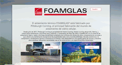 Desktop Screenshot of es.foamglas.com